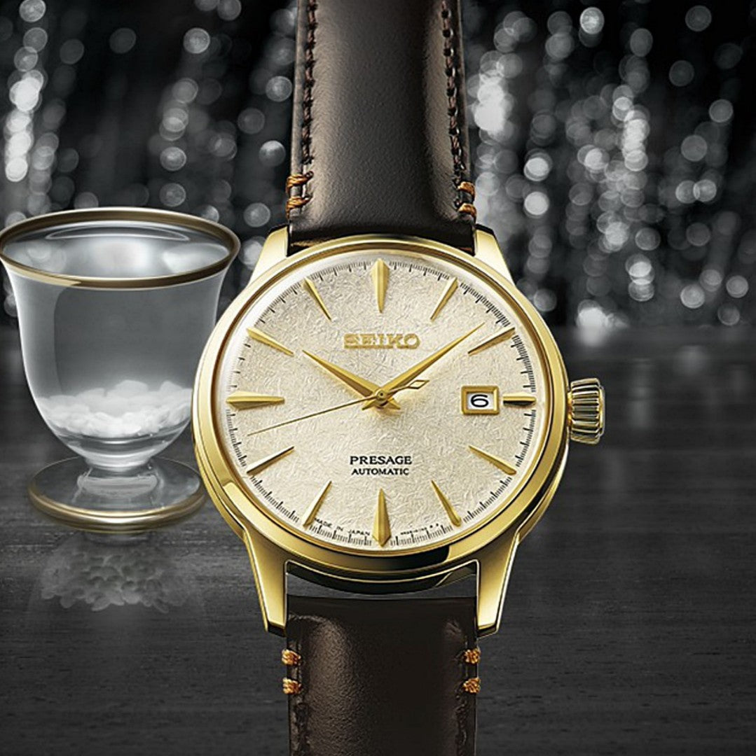 Seiko Limited Edition Presage Cocktail Time Houjou Men's Watch SRPH78J –  Prestige