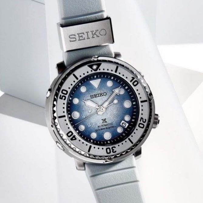 Seiko Prospex SE Happy Feet Penguin Baby Tuna Men's Watch SRPG59K1 –  Prestige