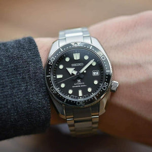 Seiko 1968 Japan Made Baby Marinemaster Black 200M Men's Diver's Watch –  Prestige