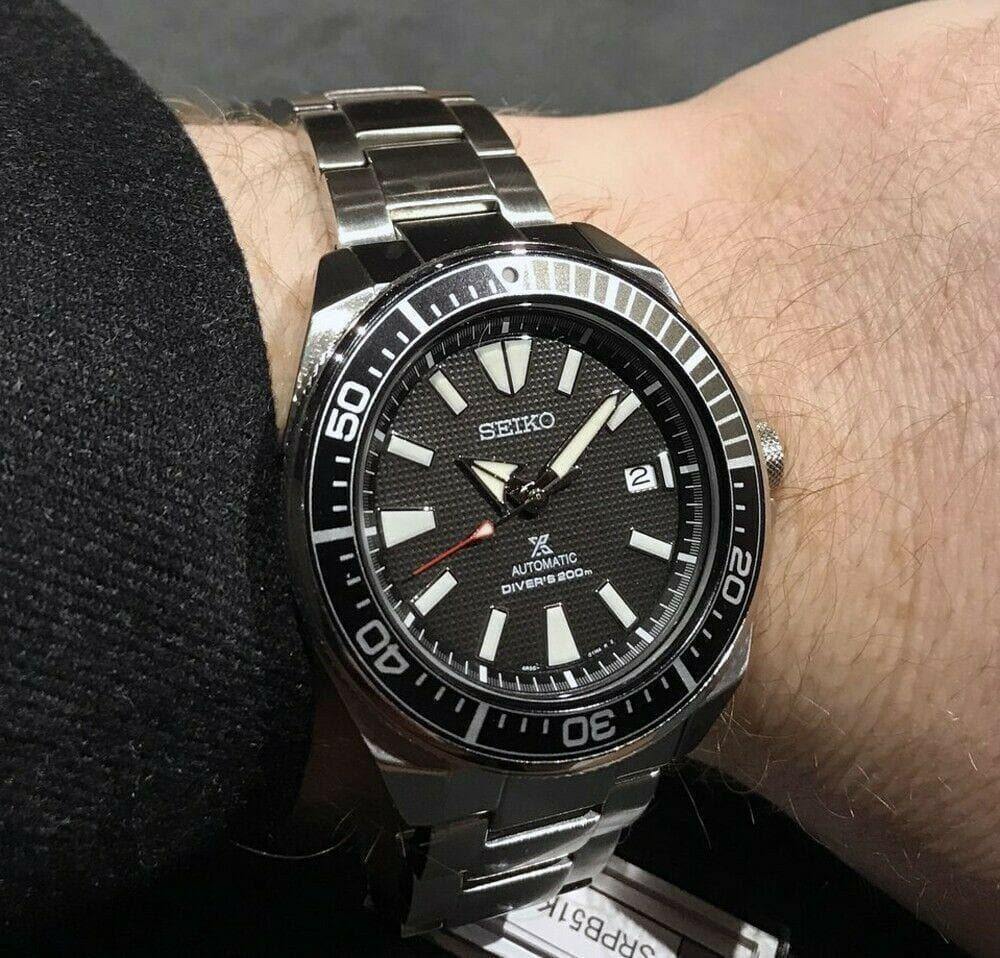 Seiko Black Samurai 200M Diver's Men's Watch SRPB51K1 – Prestige