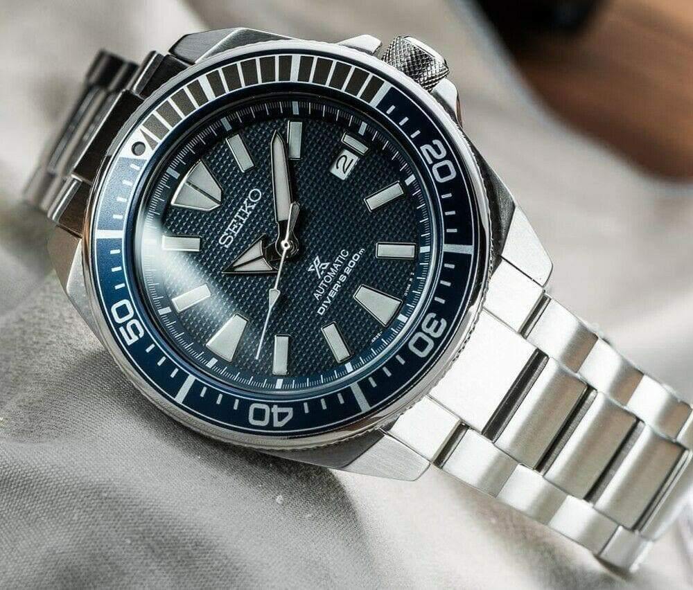 Seiko Blue Samurai 200M Diver's Men's Watch SRPB49K1 – Prestige