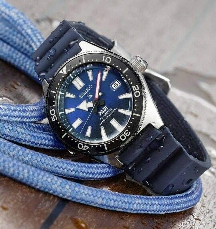 Seiko Japan Made 62MAS SE PADI Blue Dial 200M Diver's Men's Watch SPB0 –  Prestige