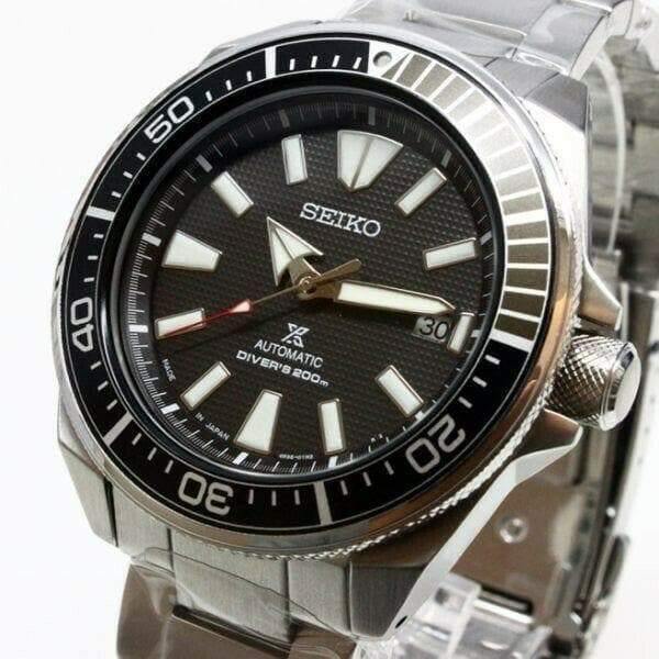 Seiko Japan Made Black Samurai 200M Diver's Men's Watch SRPB51J1 – Prestige