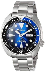 Seiko Japan Made Deep Blue Batman Turtle Diver's Men's Watch SRPC25J1 –  Prestige