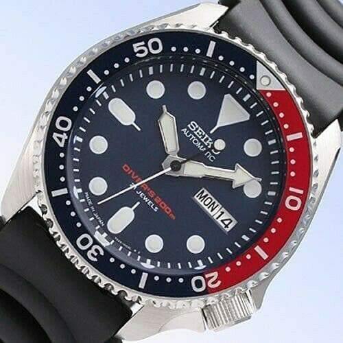 Seiko Japan Made Pepsi SKX 200M Diver's Men's Watch SKX009J1 – Prestige