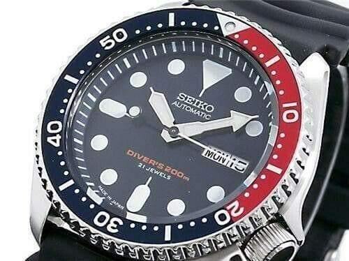 Seiko Japan Made Pepsi SKX 200M Diver's Men's Watch SKX009J1 – Prestige