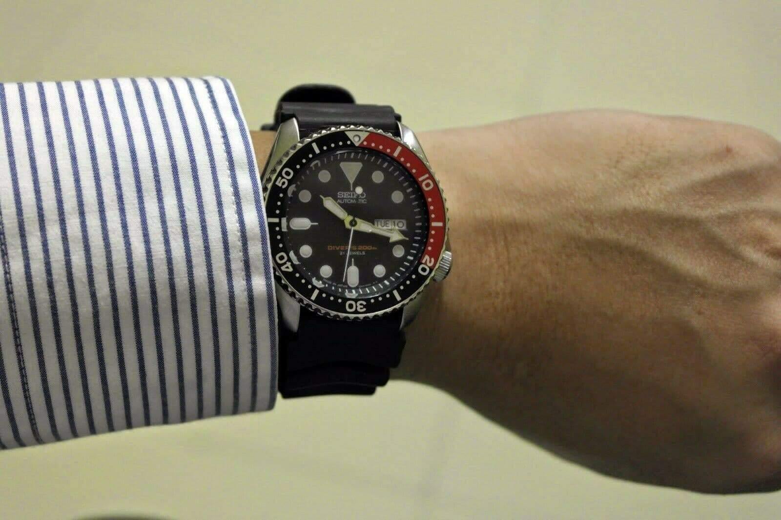 Seiko Japan Made Pepsi SKX 200M Diver's Men's Watch SKX009J1 – Prestige