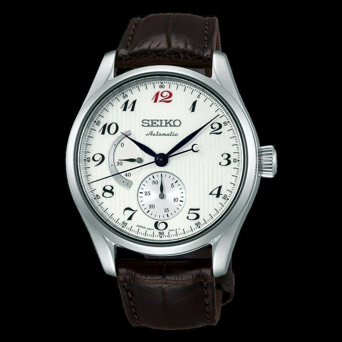 Seiko JDM Pre- Presage w/ Power Reserve Karesansui White Men's Watch S –  Prestige