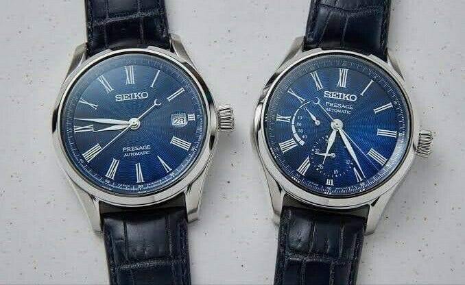 Seiko Limited Edition Presage Shippo Enamel Watches SPB073J1 + SPB075J –  Prestige