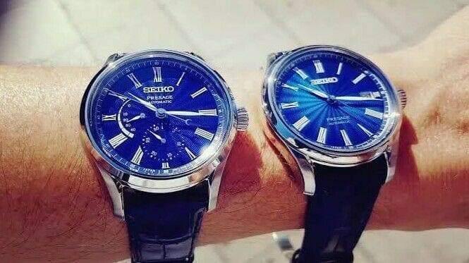 Seiko Limited Edition Presage Shippo Enamel Watches SPB073J1 + SPB075J –  Prestige