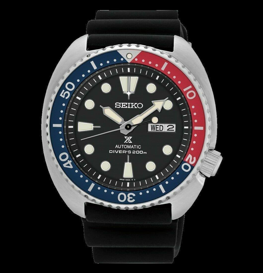 Seiko Pepsi Bezel New Turtle 200M Diver's Men's Watch SRP779K1 – Prestige