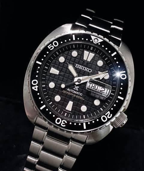 Seiko Prospex King Turtle Black Diver's Men's Watch SRPE03K1 – Prestige