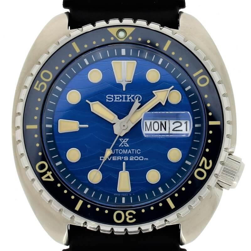 Seiko SE STO Great White Shark King Turtle Diver's Men's Watch SRPE07K –  Prestige