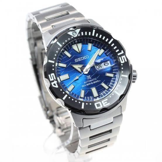Seiko SE STO GWS Blue Monster Gen 4 Diver's 200M Men's Watch SRPE09K1 –  Prestige