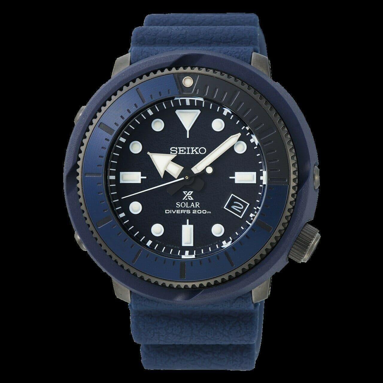 Seiko Street Series Solar Tuna Blue Prospex Diver's Men's Watch SNE533 –  Prestige
