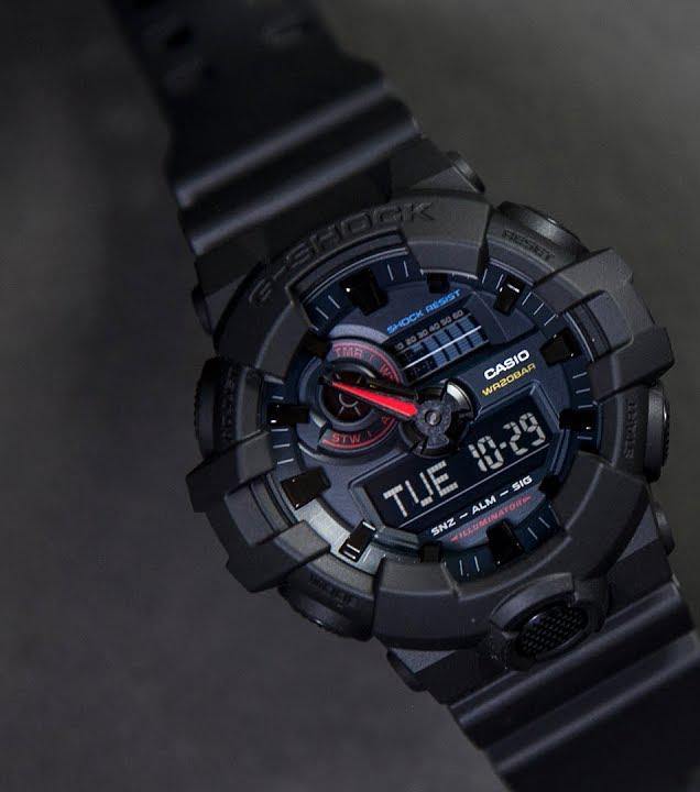 Casio G-Shock Neo Tokyo Series Japanese Anime Black Watch GA700BMC-1ADR ...