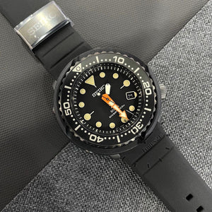 Seiko Prospex Black Series Limited Edition Solar Tuna Diver's Men's Wa –  Prestige