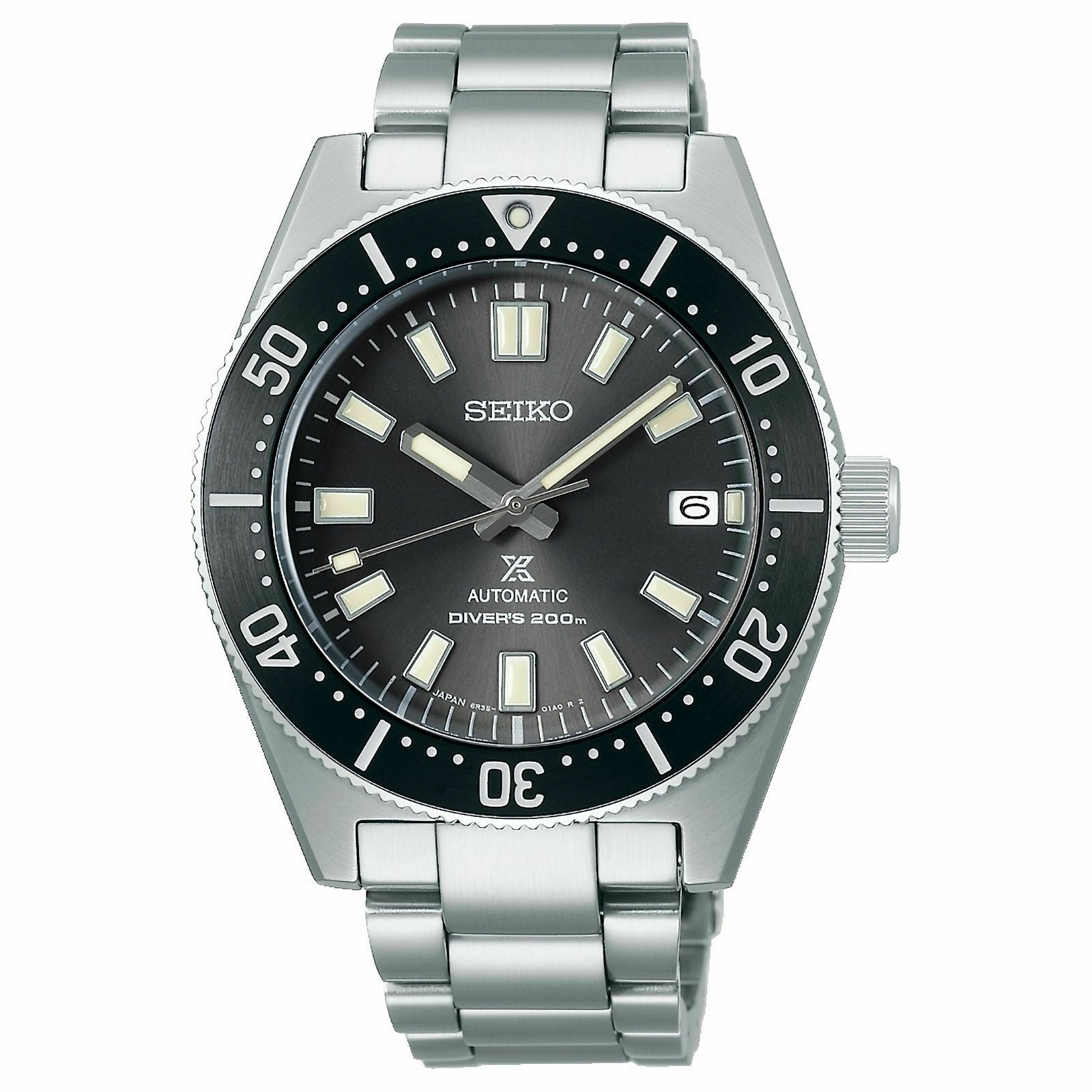 Seiko Japan Made Gen 2 62MAS Prospex Diver's Gray Dial Men's Stainless –  Prestige