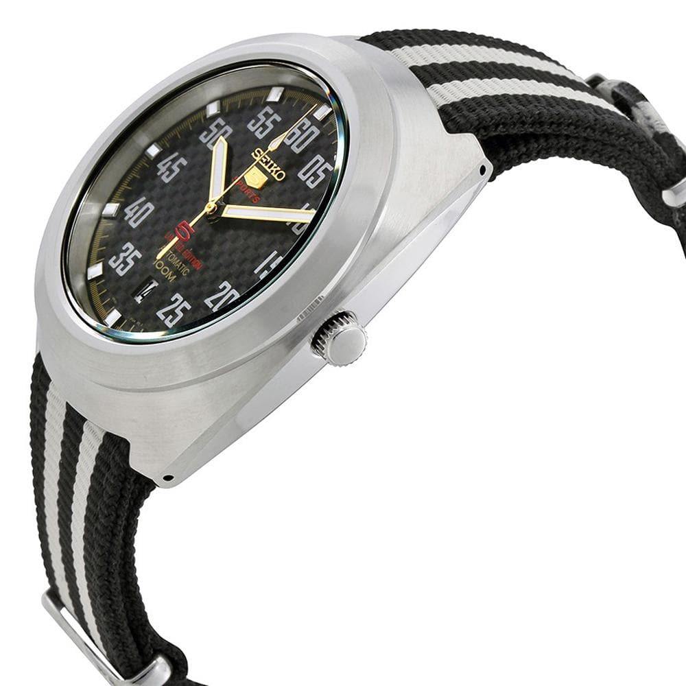 Seiko 5 Sports Carbon Fiber Dial Limited Edition Helmet Turtle Watch S –  Prestige