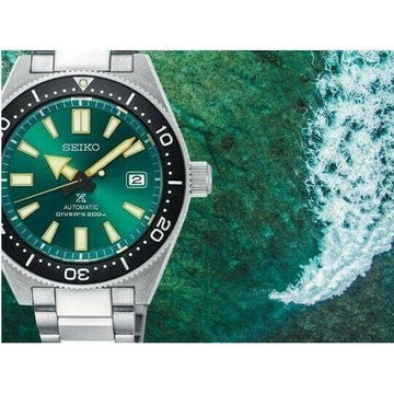 Seiko Limited Edition Emerald Green 62MAS Prospex Diver's Men's Watch –  Prestige