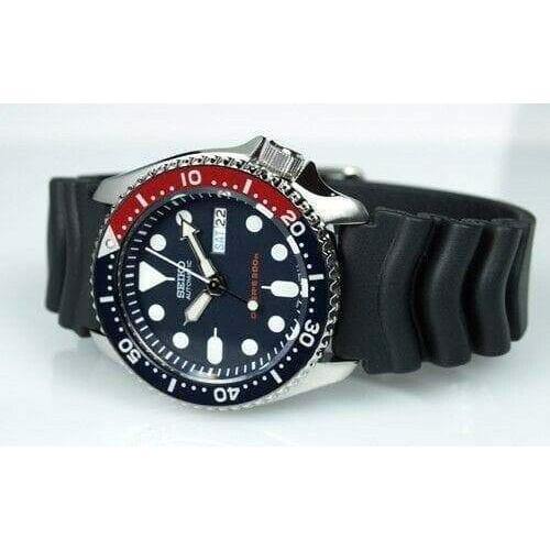 Seiko Pepsi SKX 200M Diver's Men's Rubber Strap Watch SKX009K1 – Prestige