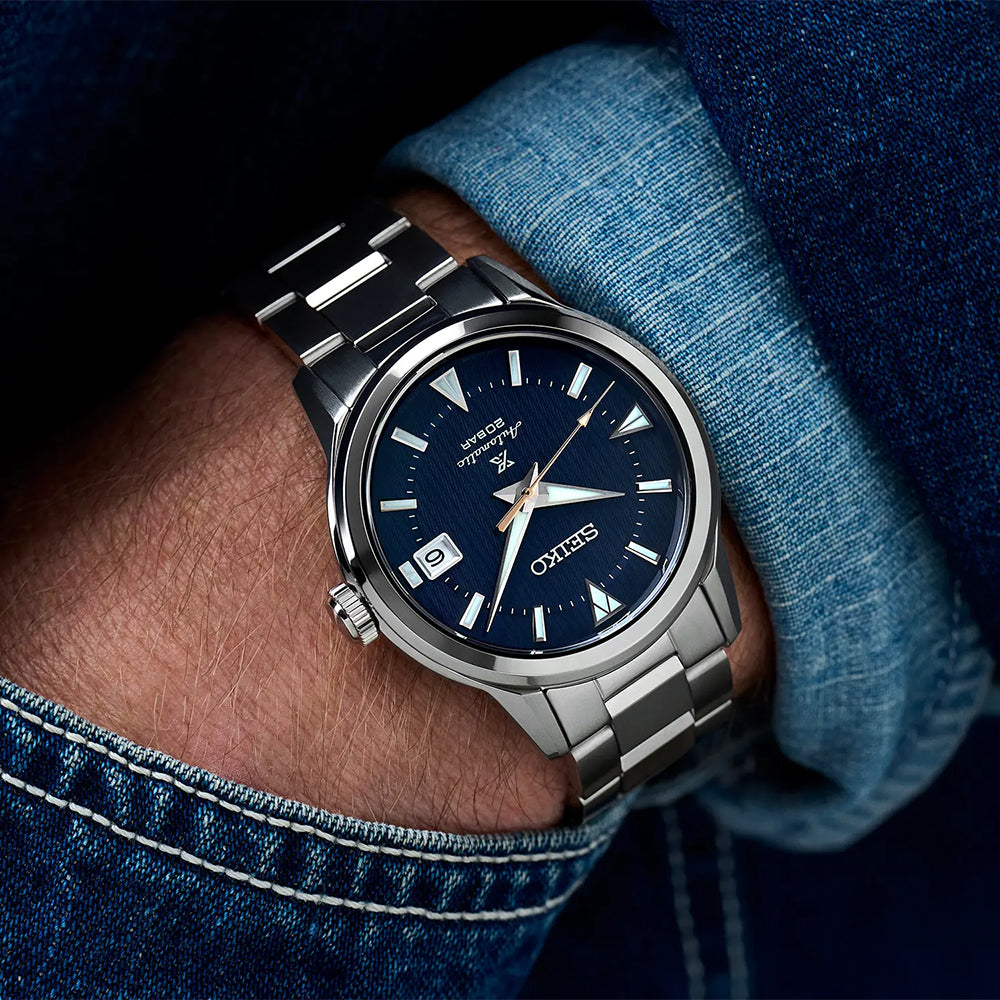 Seiko Japan Made Prospex 1959 Baby Alpinist Blue Men's Stainless Watch –  Prestige