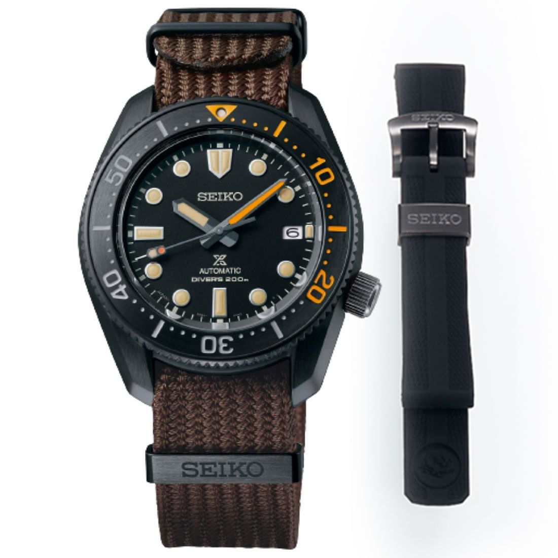 Seiko 1968 Japan Made Gen 2 Baby Marinemaster Limited Edition Black Se –  Prestige