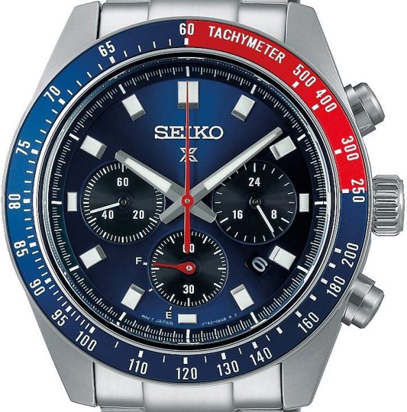 Seiko Prospex Solar Men's Stainless Steel Chronograph Watch SSC913P1 B –  Prestige