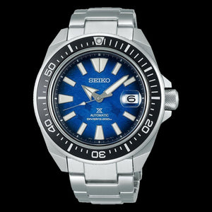 Seiko SE Save the Ocean Manta Ray King Samurai Diver's Men's Watch SRP –  Prestige
