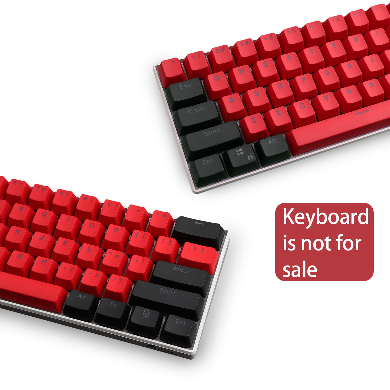 Black and Red keycap