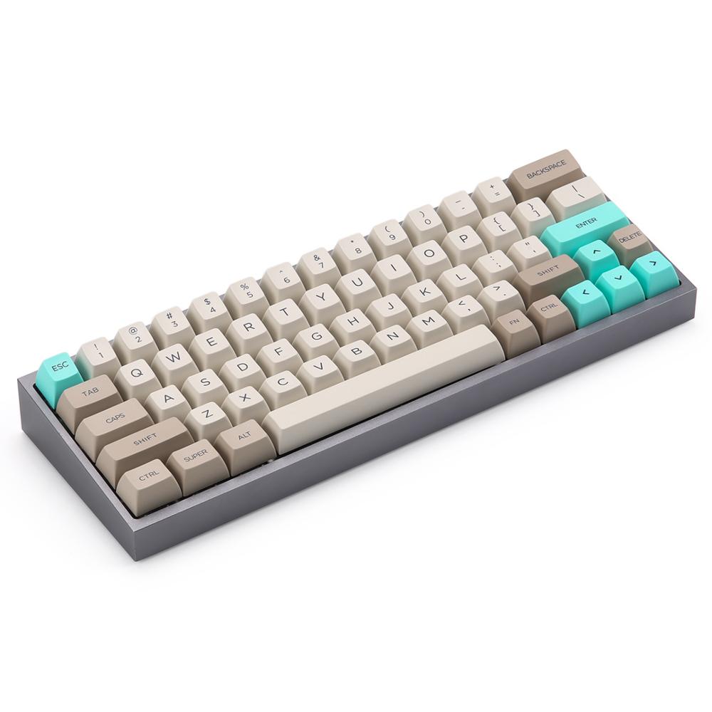 retro beige keycaps