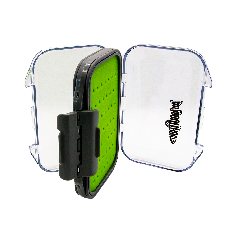 Fly Fishing Tackle Box Waterproof Double Sided Portable Files