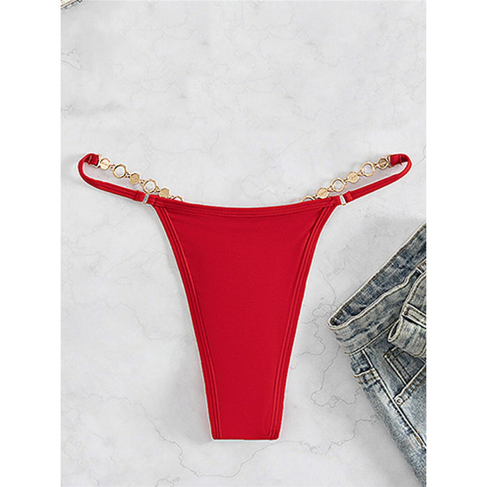 Red Diamond Deluxe Extreme Mini Micro Thong Bikini