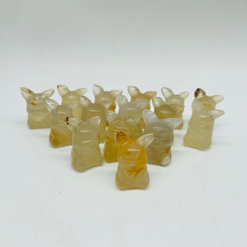 Agate Pikachu Carving Animals Wholesale -Wholesale Crystals