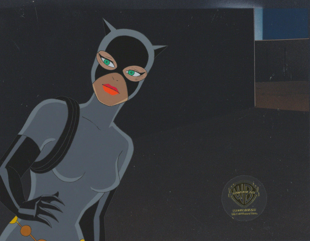 Batman The Animated Series Original Production Cel: Catwoman – Clampett  Studio
