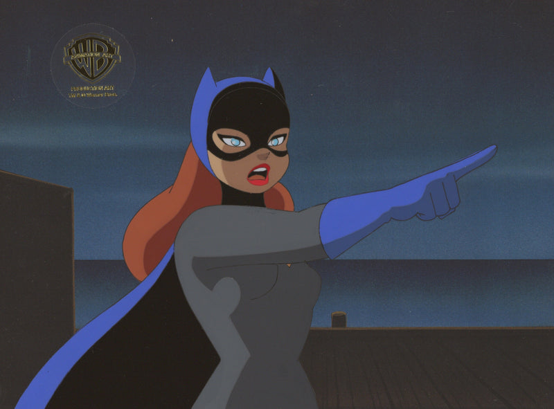 Batman The Animated Series Original Production Cel: Batgirl – Clampett  Studio