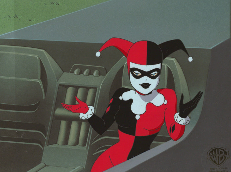 Batman The Animated Series Original Production Cel: Harley Quinn – Clampett  Studio