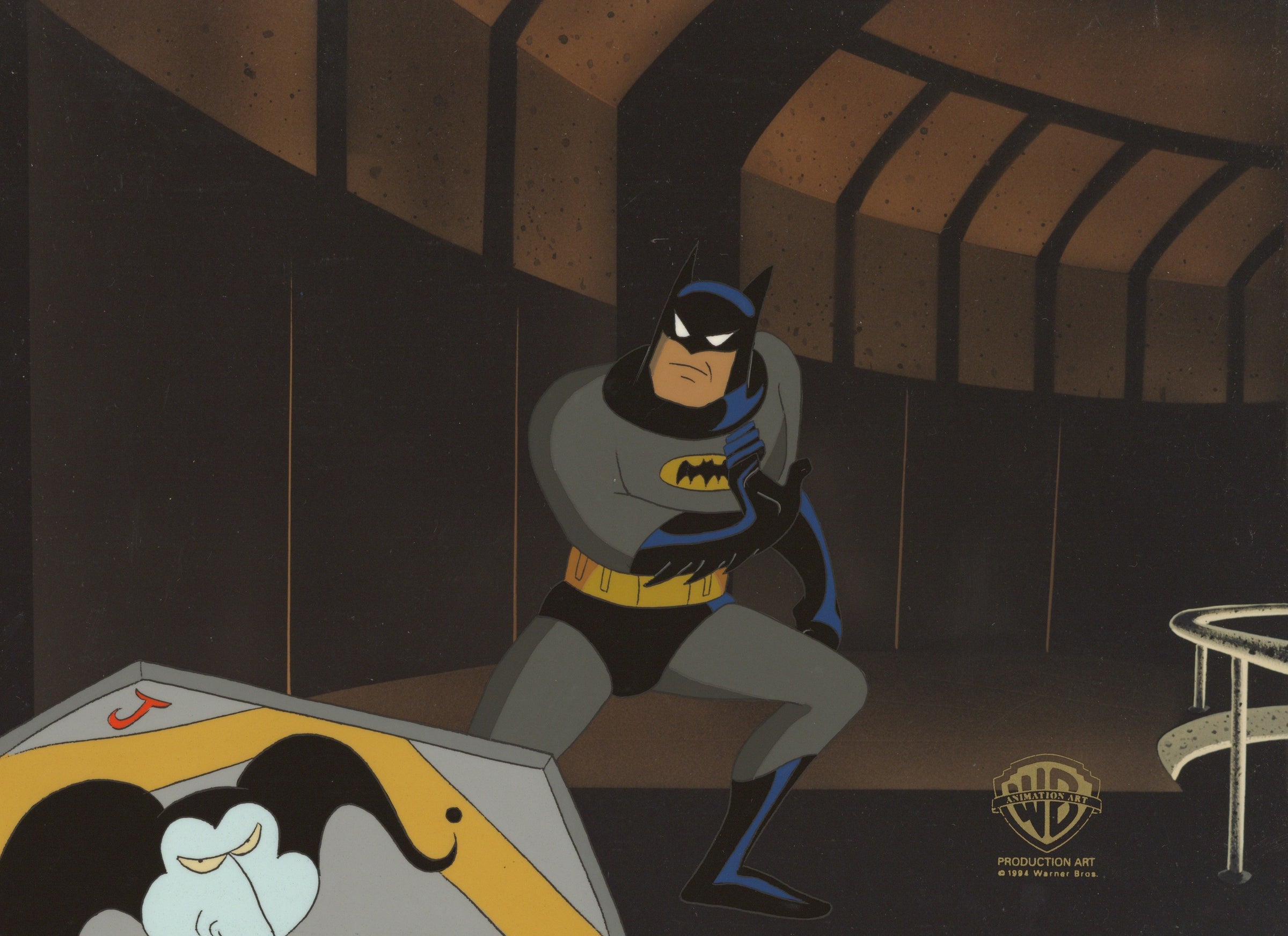 Batman The Animated Series Original Production Cel: Batman – Clampett Studio