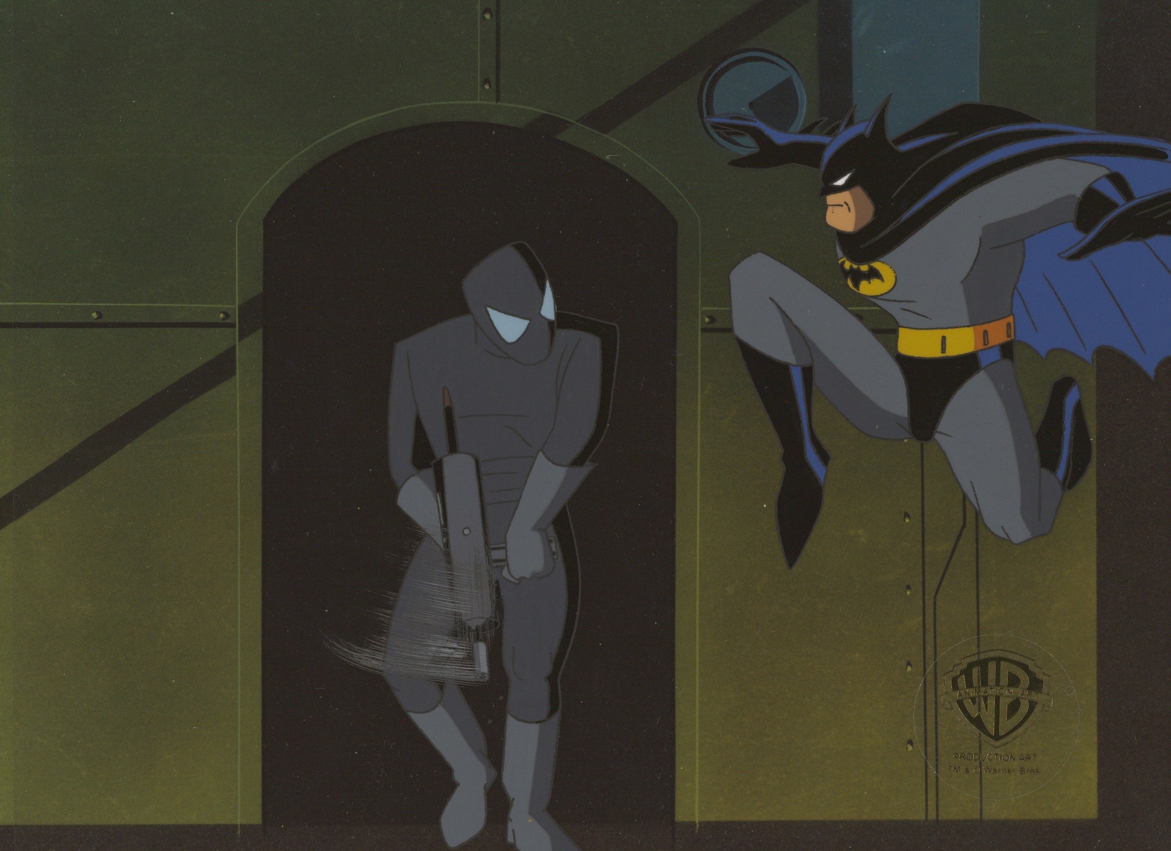 Batman The Animated Series Original Production Cel: Batman – Clampett ...