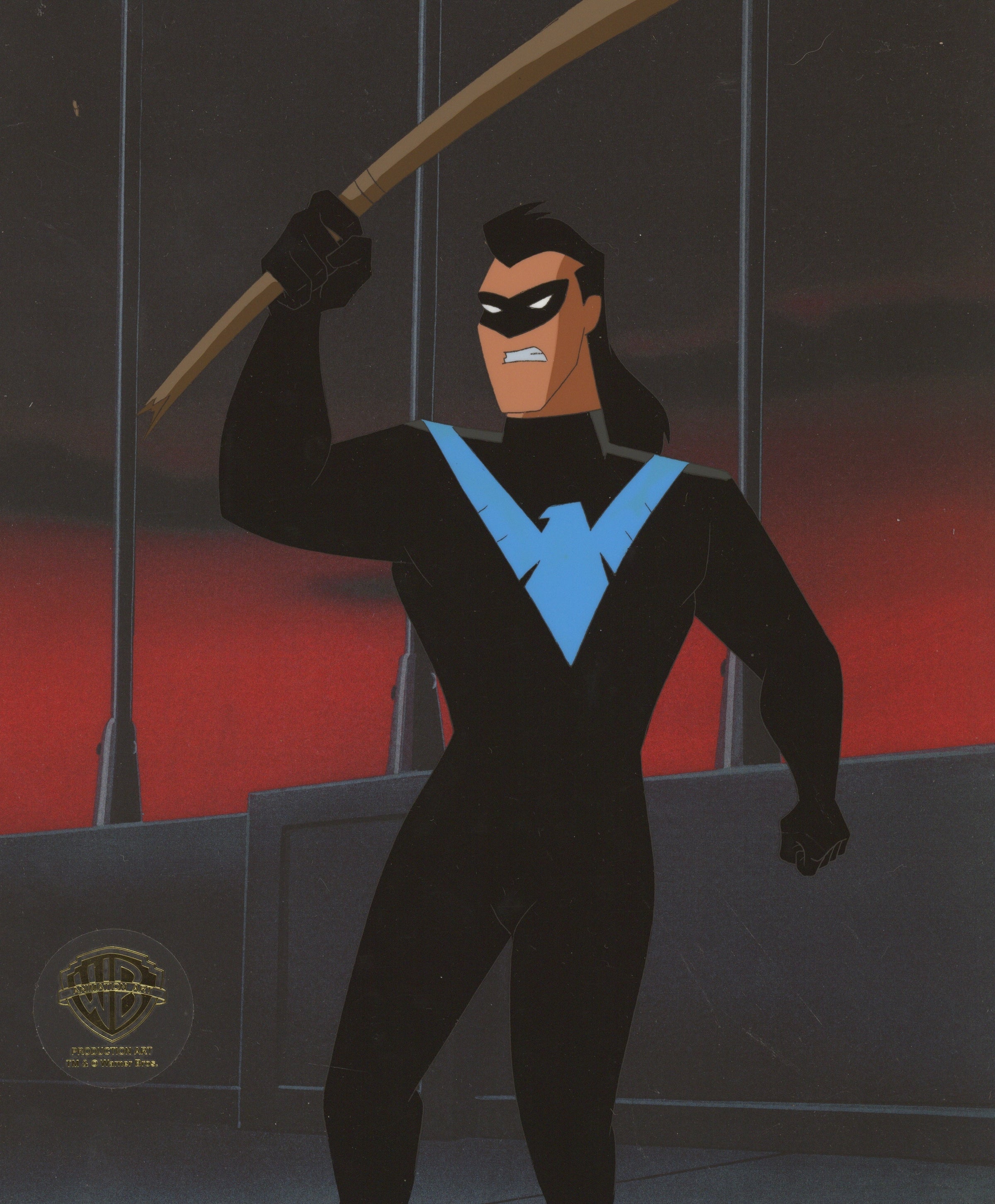 The New Batman Adventures Original Production Cel: Nightwing – Clampett  Studio