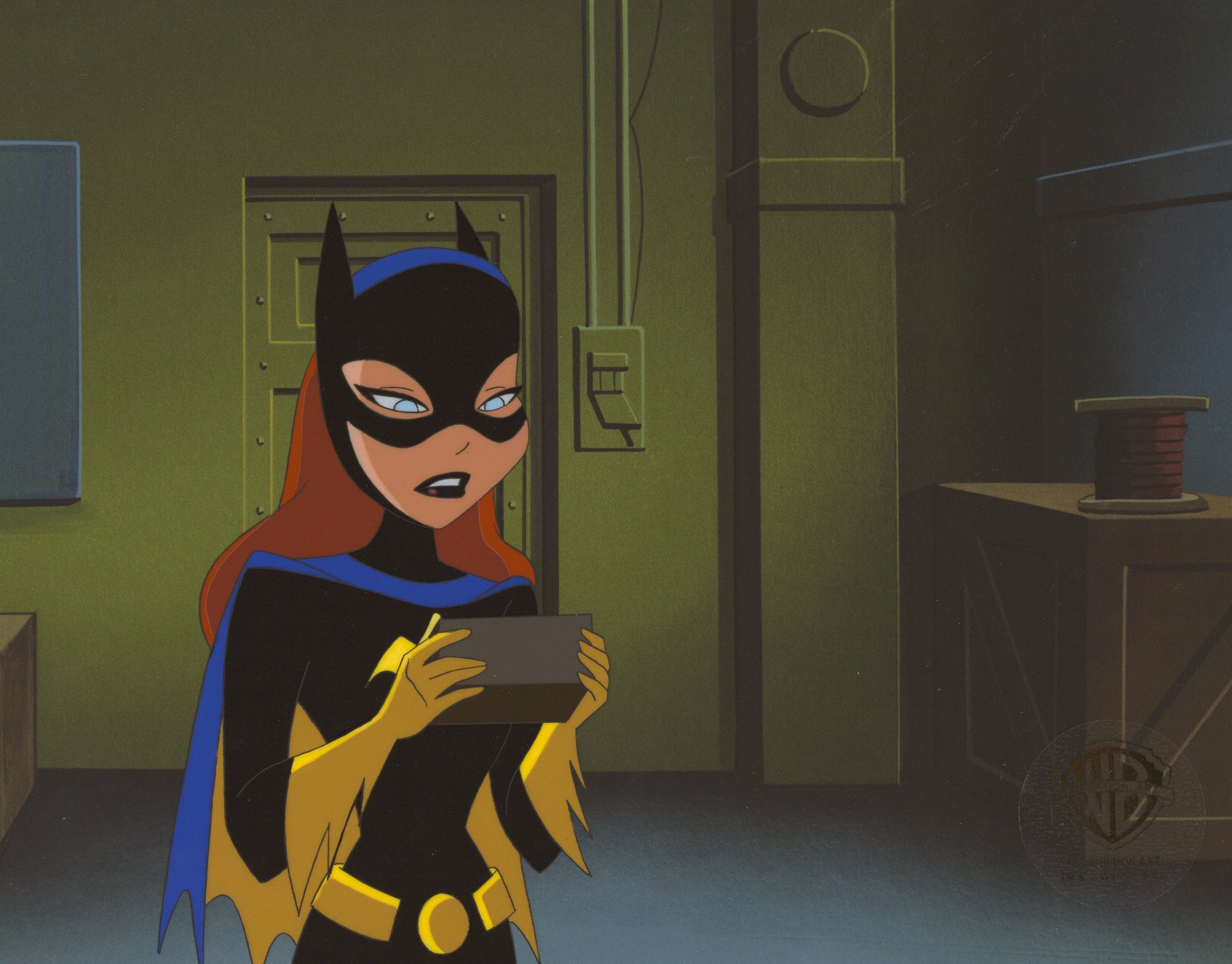 The New Batman Adventures Original Production Cel: Batgirl – Clampett Studio