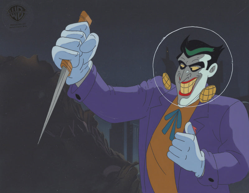 Batman The Animated Series Original Production Cel: Joker – Clampett Studio
