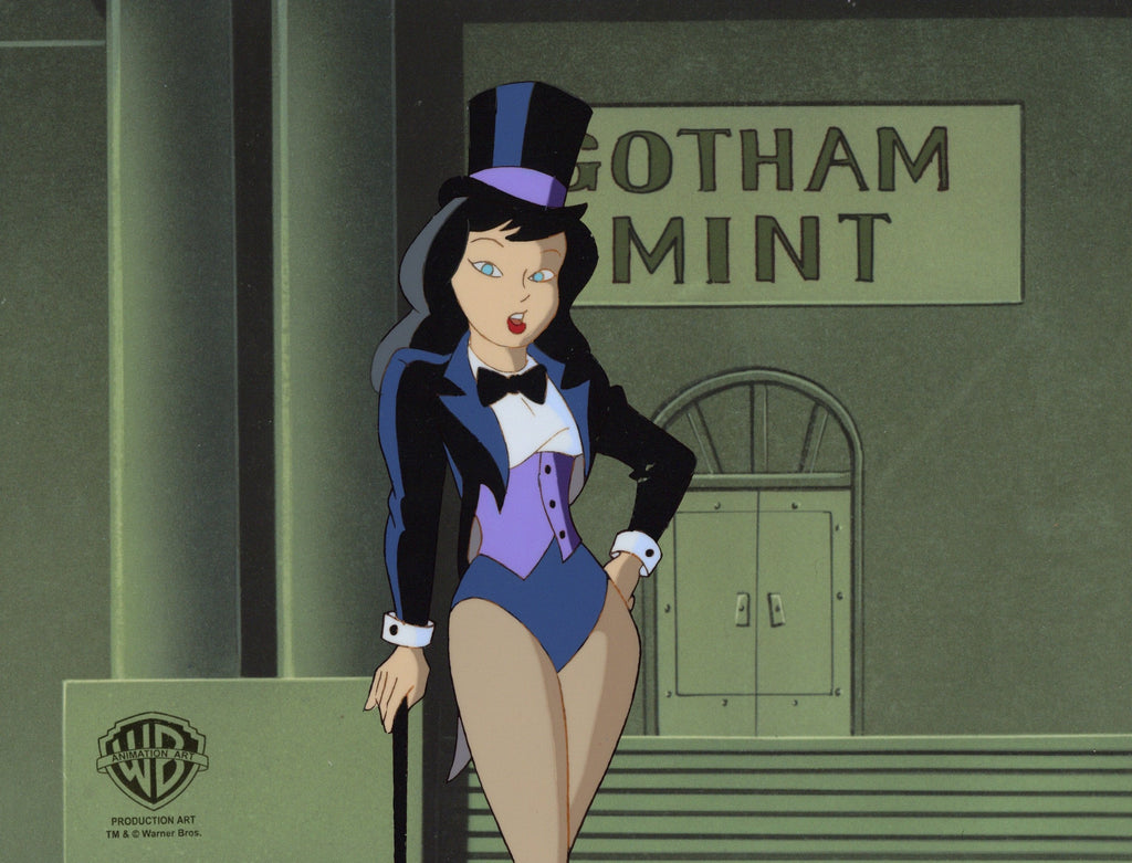 Batman The Animated Series Original Production Cel: Zatanna – Clampett  Studio