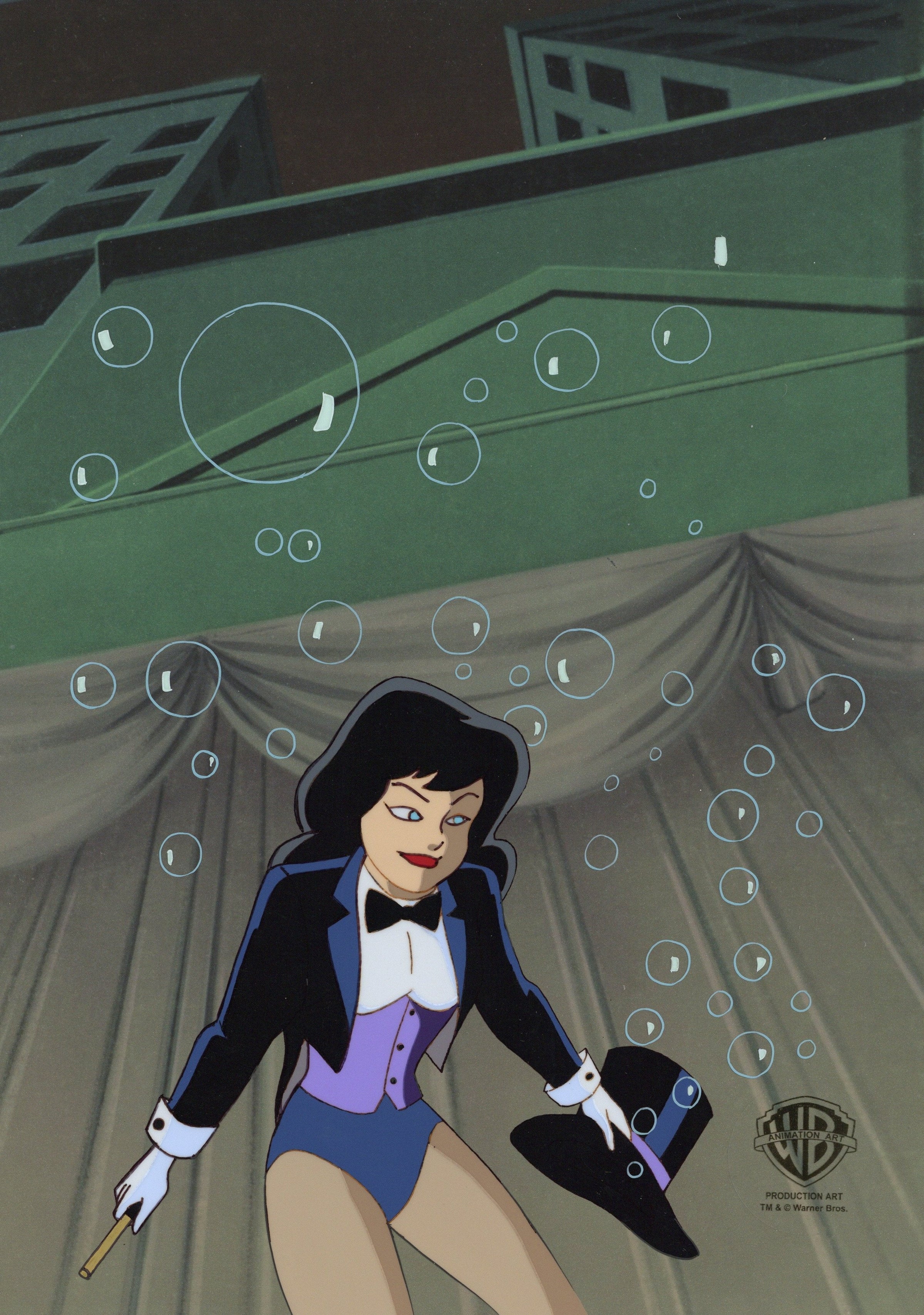 Batman The Animated Series Original Production Cel: Zatanna – Clampett  Studio