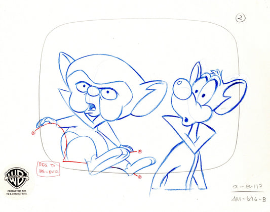 How to Draw Pinky And The Brain