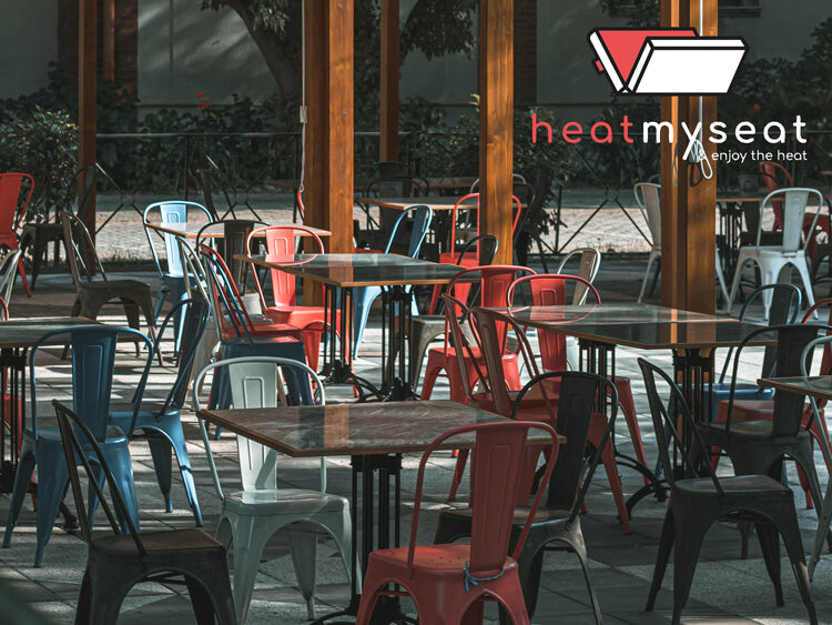 For restaurants and catering, the HEATMYSEAT heating pads are a sought-after piece of furniture for all guests.