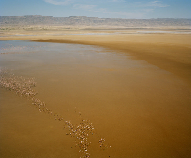 Open Edition  Over Lake Turkana northern Kenya