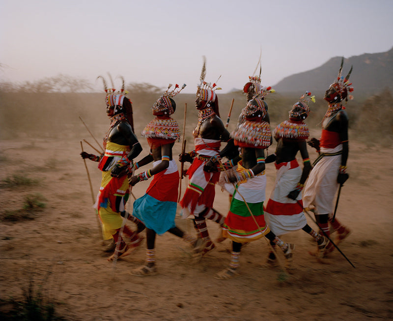 Open Edition  Lmuget le nkarna I Sasaab Village Westgate Community Conservancy northern Kenya from the series with butterflies and warriors