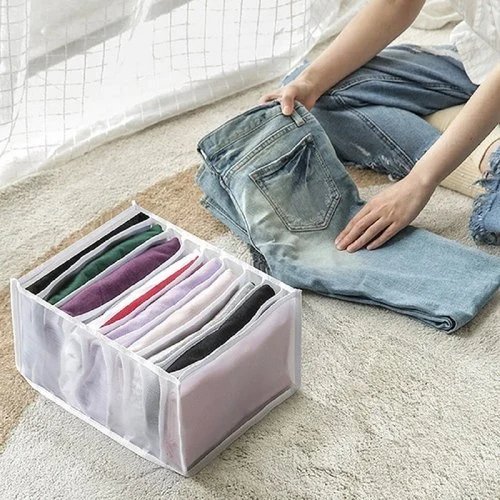 7 Grid Multi-Purpose Cloths Organizer Box – DS Traders