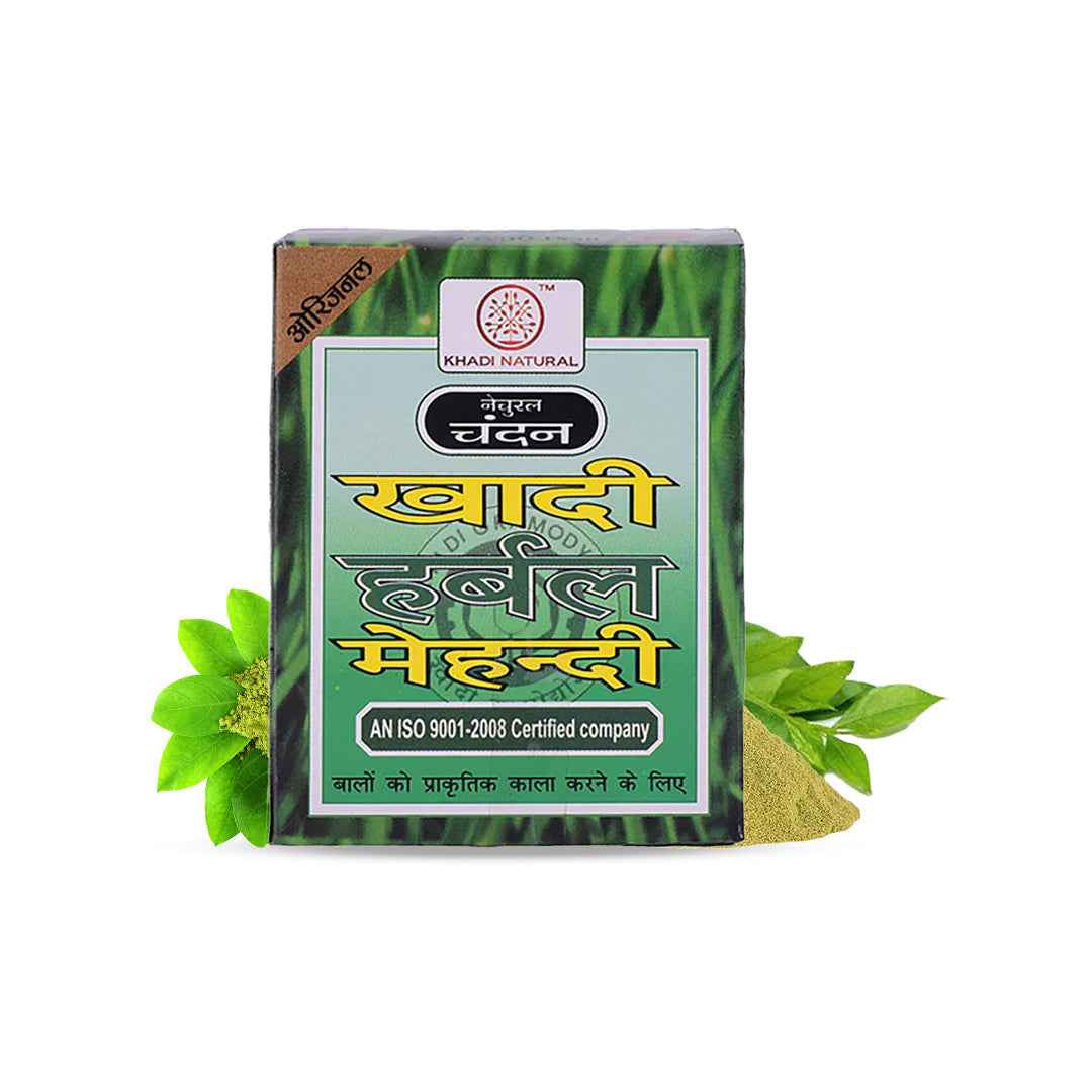 Khadi Pure Herbal Black Mehndi with Chandan, Neem and Heena, 60 G (Black,  Pack of 4) : Amazon.in: Beauty